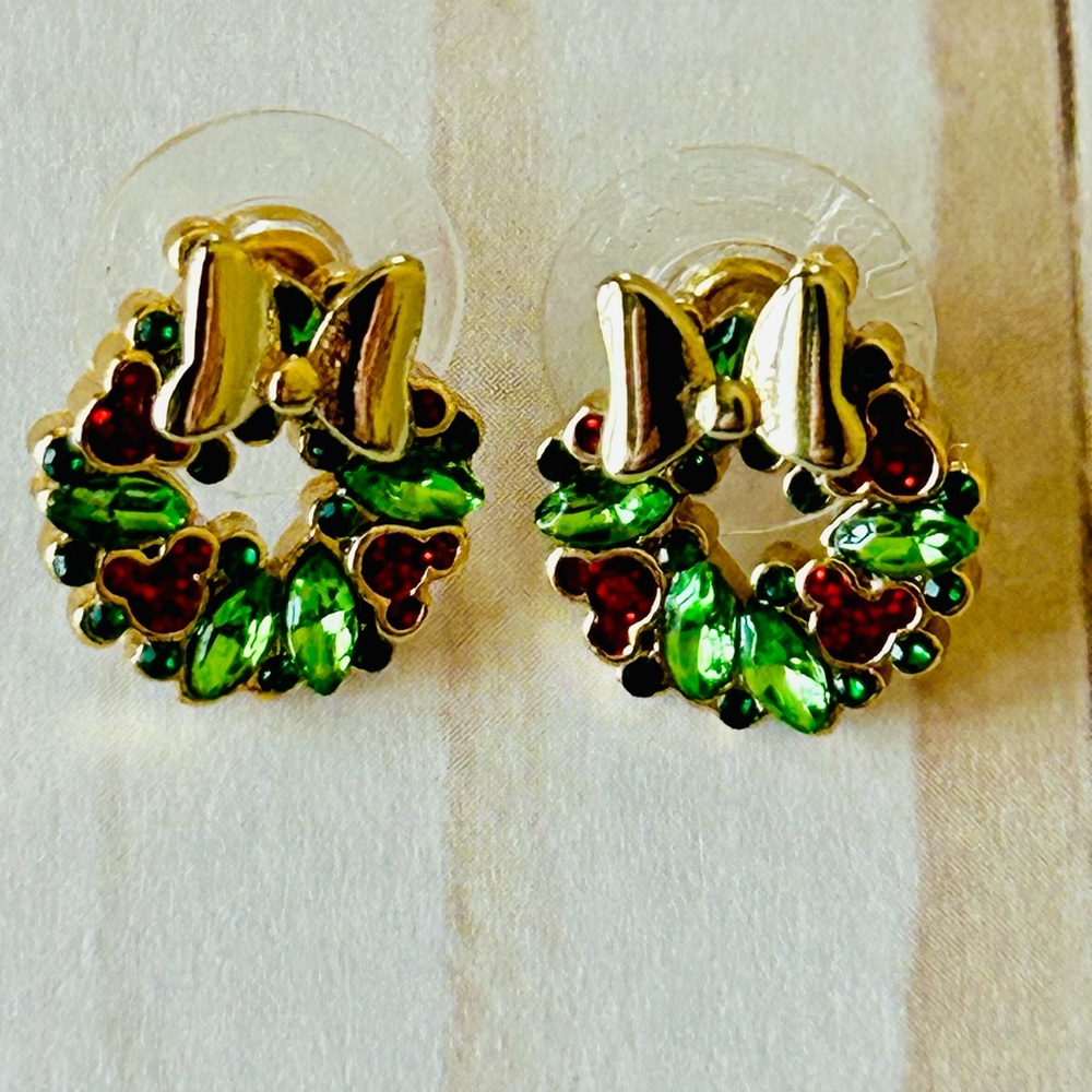 Baublebar Disney Christmas Wreath earrings